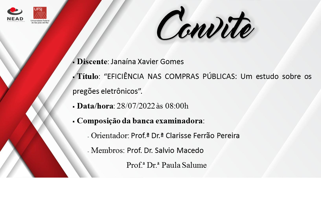 Convite Defesa TCC 12 Janana Xavier Gomes